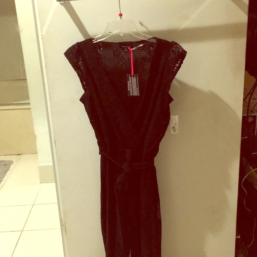 Black jumpsuit size xs